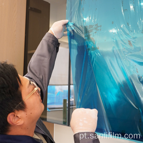 Opção de espessura para película protetora de vidro ou janela